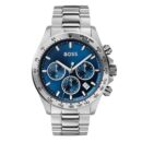 Hugo Boss Men's Hero Chronograph Blue Stainless Steel Watch - HB1513755